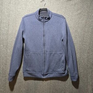 Hugo Boss Sweatshirt Sweater Jacket Full‎ Zip Reversible Navy Blue Men's M